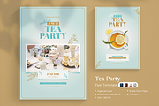 Punca - Tea Party Flyer, a Flyer Template by Lettha-Studio (Thumbnail 1 of 4)