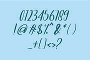 Hamiston a Script Font, a Script Font by Berdansabersama (Thumbnail 9 of 9)