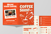 Coffee Shop Menu Bifold Brochure, a Brochure Template by Annora Studio (Thumbnail 5 of 6)