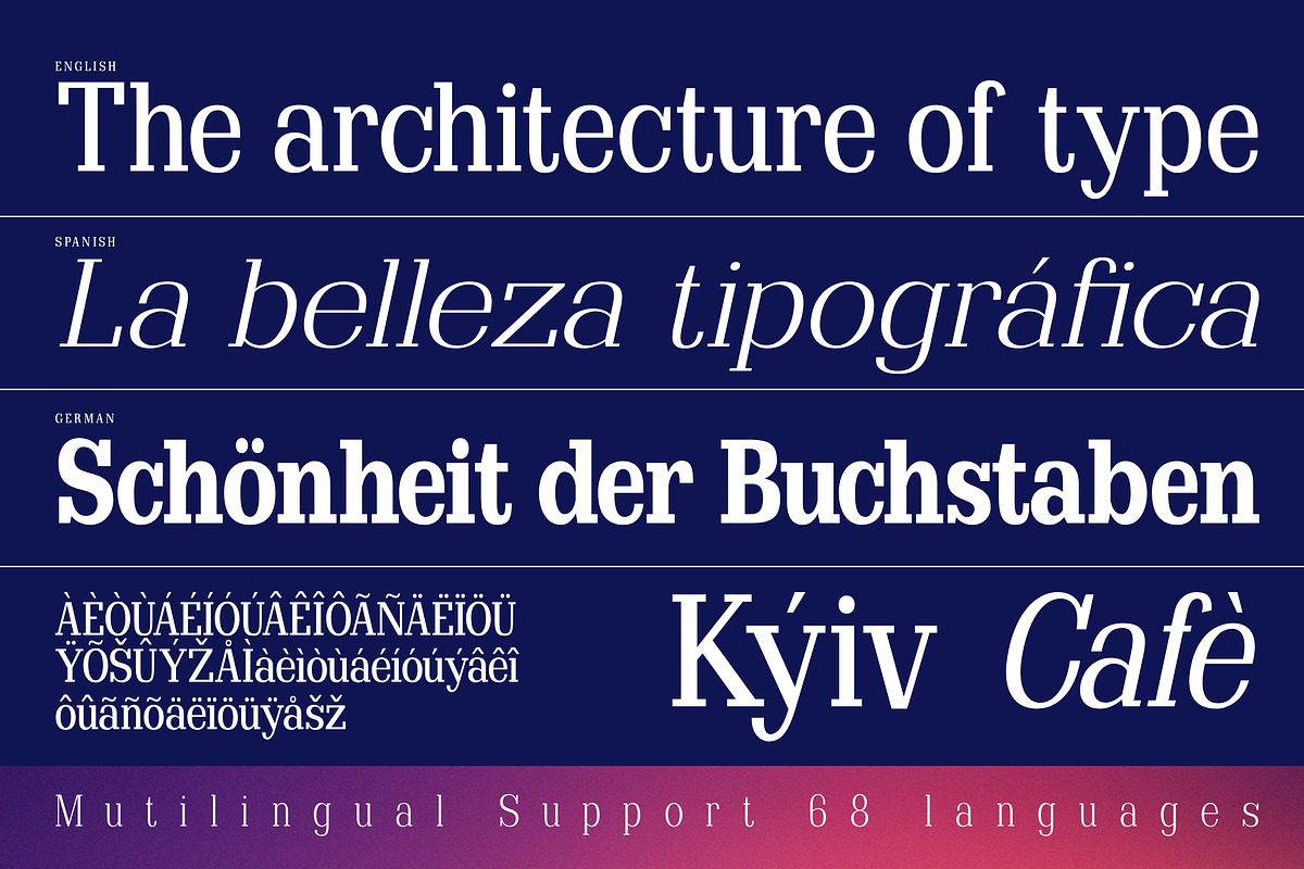 Clastin Variable, a Slab Serif Font by Stripes Studio (Photo 6 of 15)