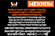 Replay Font, a Font by weknow (Thumbnail 2 of 8)
