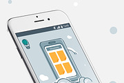 UI Mobile App design, an Android Mockup by JUBO (Thumbnail 6 of 6)