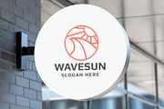 Wave Sun Travel Logo, a Branding & Logo Template by Design_Planet (Thumbnail 2 of 3)
