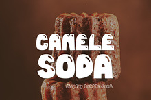 Bubble Display Font - Canele Soda