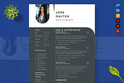 Modern Resume Template Design, a Resume Template by Nur Designer (Thumbnail 3 of 4)