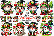 St. Patrick's Day Cute Gnome Sublima, an Illustration by RobertsArt (Thumbnail 1 of 7)