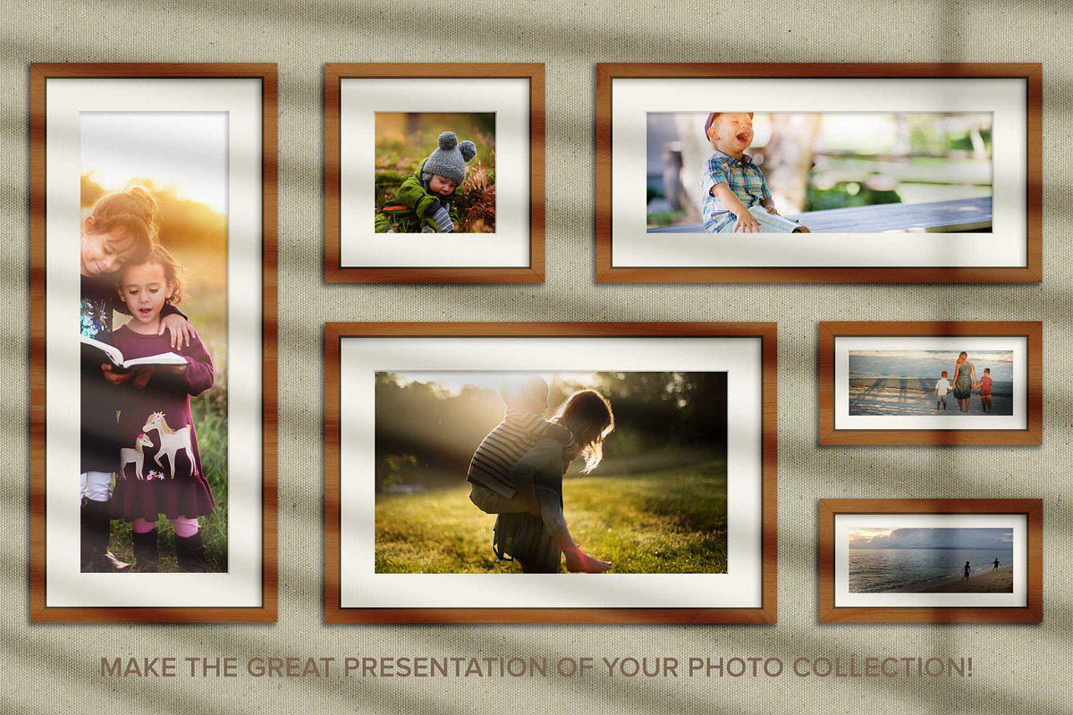 5 MockUps — Poster in Frame, a Print Template by Zimages (Photo 2 of 12)
