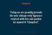 Clamfiroi, a Serif Font by ilhamtaro (Thumbnail 2 of 12)
