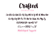 Crafted – Stylish Handwritten Brush, a Handwritten Font by Pustudio (Thumbnail 2 of 6)