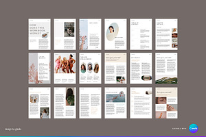 Wellness Workbook For Canva