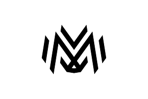 M Logo Template, a Branding & Logo Template by Advateik ™