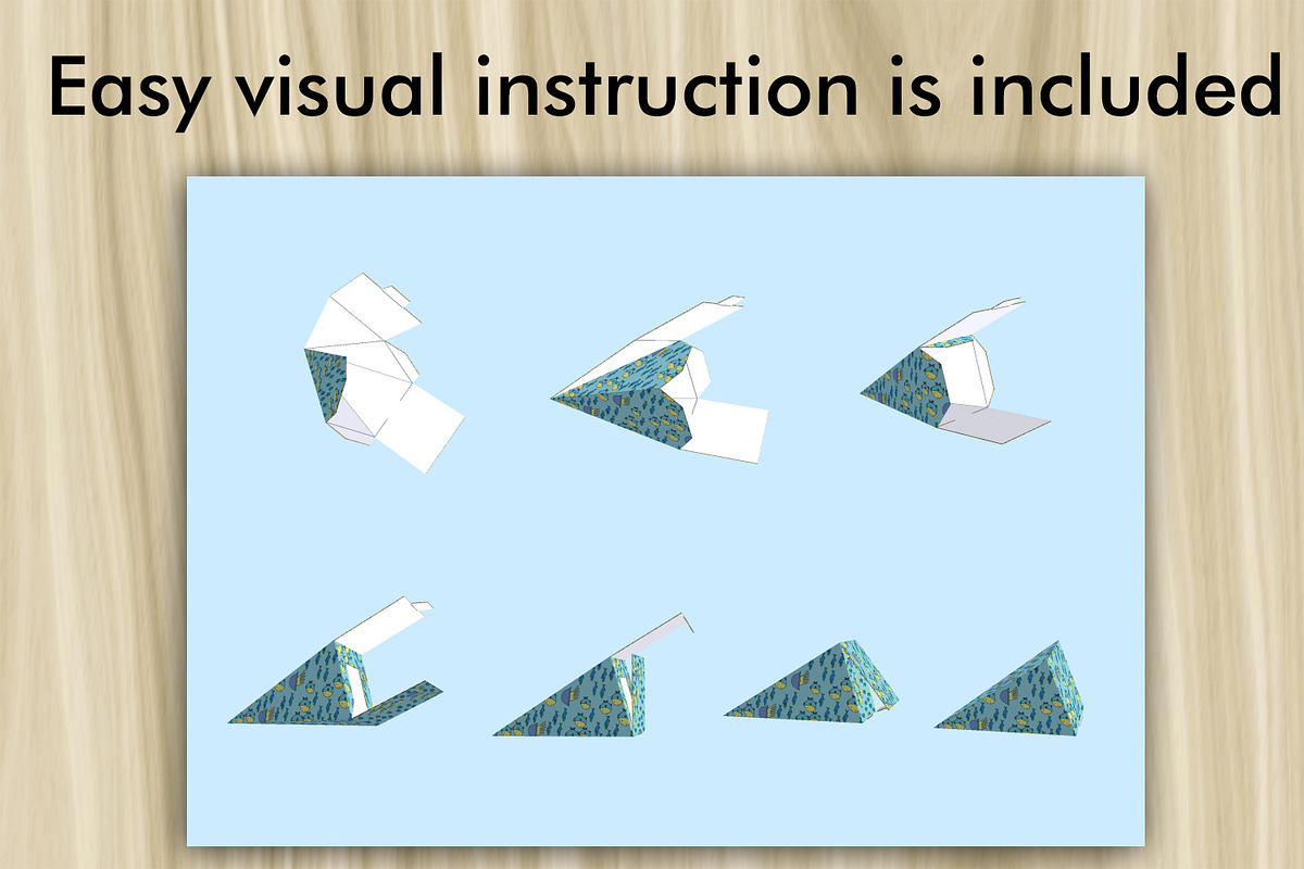 5 Childish Gift Boxes -  PDF Printab, a Print Template by Kseniya-Omega (Photo 5 of 6)