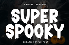 Super Spooky | Script Font