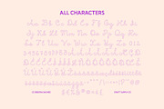 CS Debora Dashed, a Script Font by Craft Supply Co. (Thumbnail 8 of 8)