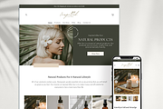 After Sun - Beauty Shopify Theme, a Templates & Theme by InspiredTheme (Thumbnail 1 of 7)