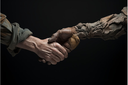 Significant Business trust handshake, a Person Photo by Ylivdesign