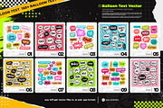 Speech Bubbles Hand Drawn Coloring, a Decorative Illustration by Gohsantosa (Thumbnail 3 of 3)