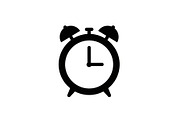 Alarm Clock Silhouette Vector Bundle, an Illustration by Creativeshirt (Thumbnail 43 of 51)