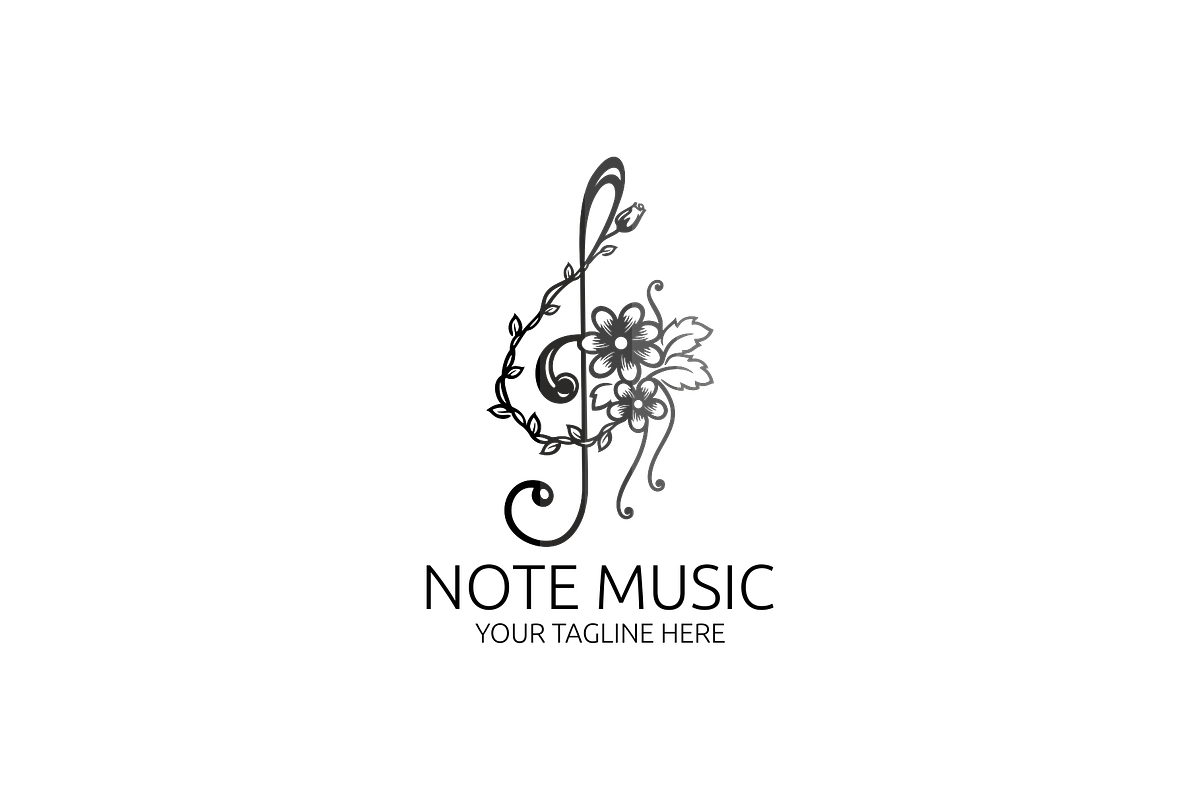Note Music Logo, a Branding & Logo Template by Brandlogo (Photo 2 of 3)