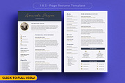 Minimal Resume Template + BONUS, a Resume Template by A1RESUME (Thumbnail 2 of 7)