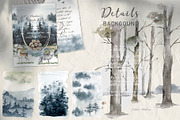 Fall in Forest Autumn Mood, an Animal Illustration by Ann Art Houze (Thumbnail 8 of 22)