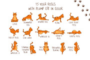 Yoga Cats, an Animal Illustration by Annakniaz (Thumbnail 2 of 9)
