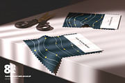 Fabric Swatches Mockup, a Packaging Mockup by WebAndCat (Thumbnail 1 of 12)