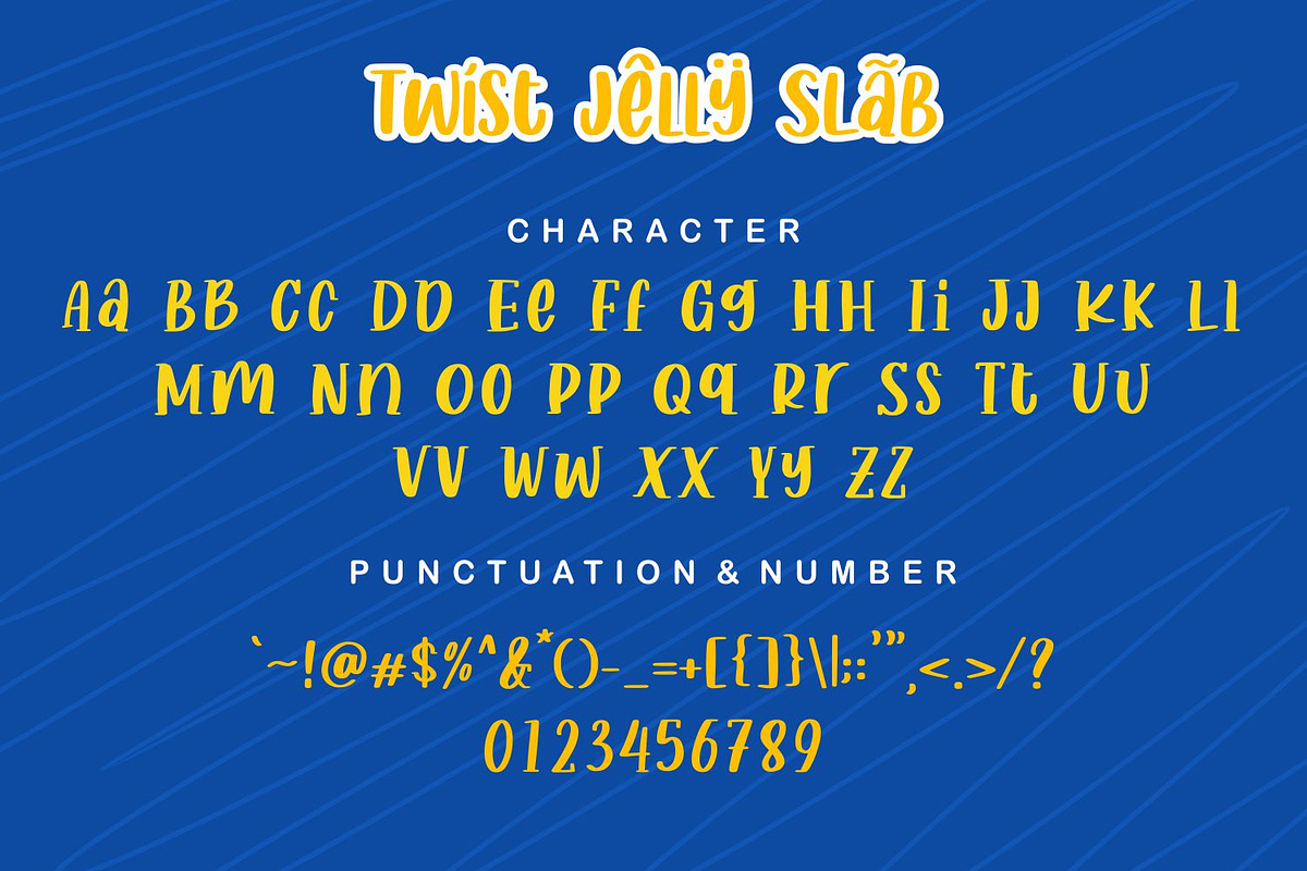Twist Jelly Font, a Script Font by Allouse Studio (Photo 9 of 11)