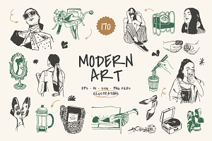 Modern Art Illustrations