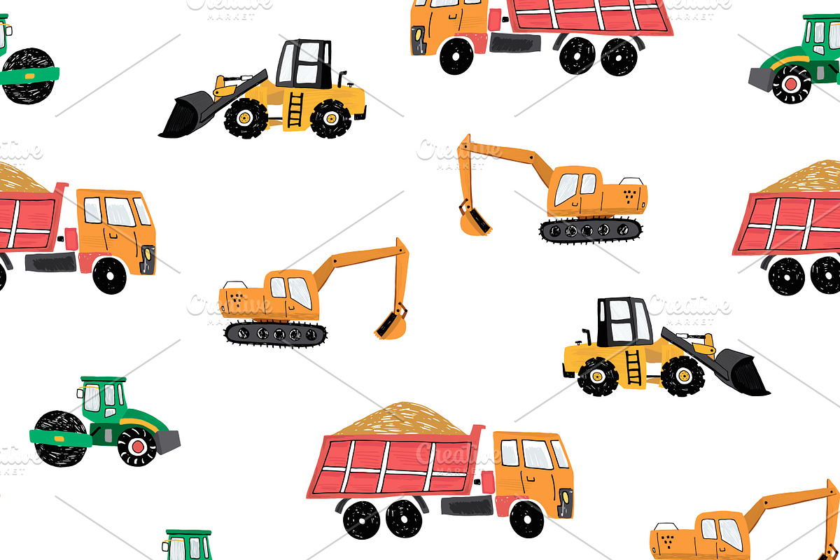Сonstruction, a Transportation Illustration by GooseFrol (Photo 6 of 10)