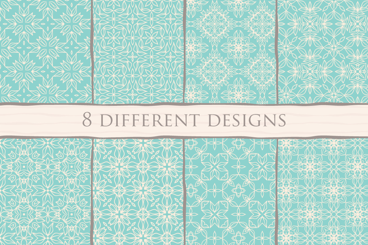 Set of 72 vintage patterns preview 2