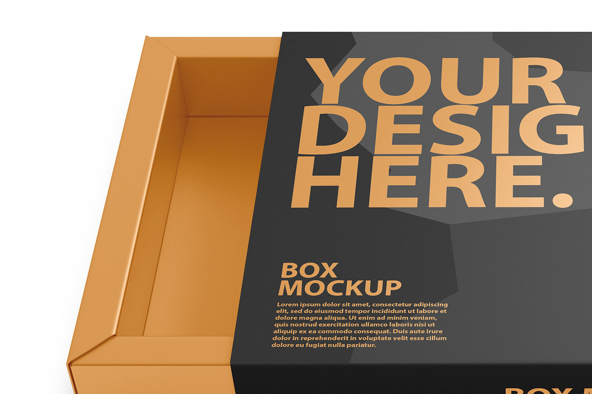 Sliding BOX psd Mockup, a Packaging Mockup by GreatFruit (Photo 6 of 6)