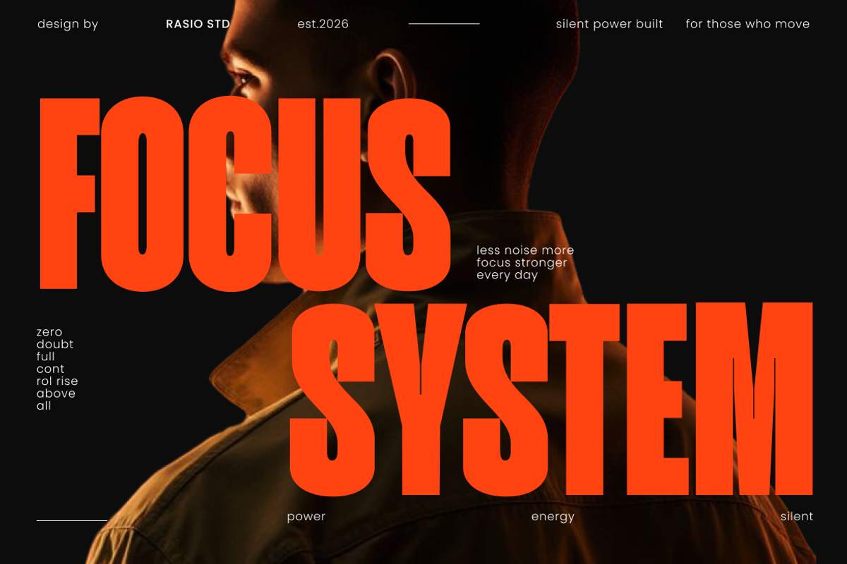 Hammer Condensed Typeface Font, a Sans Serif Font by Rasio Studio (Photo 6 of 9)