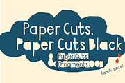 Paper Cuts Family, a Font by Gustav & Brun (Thumbnail 1 of 5)