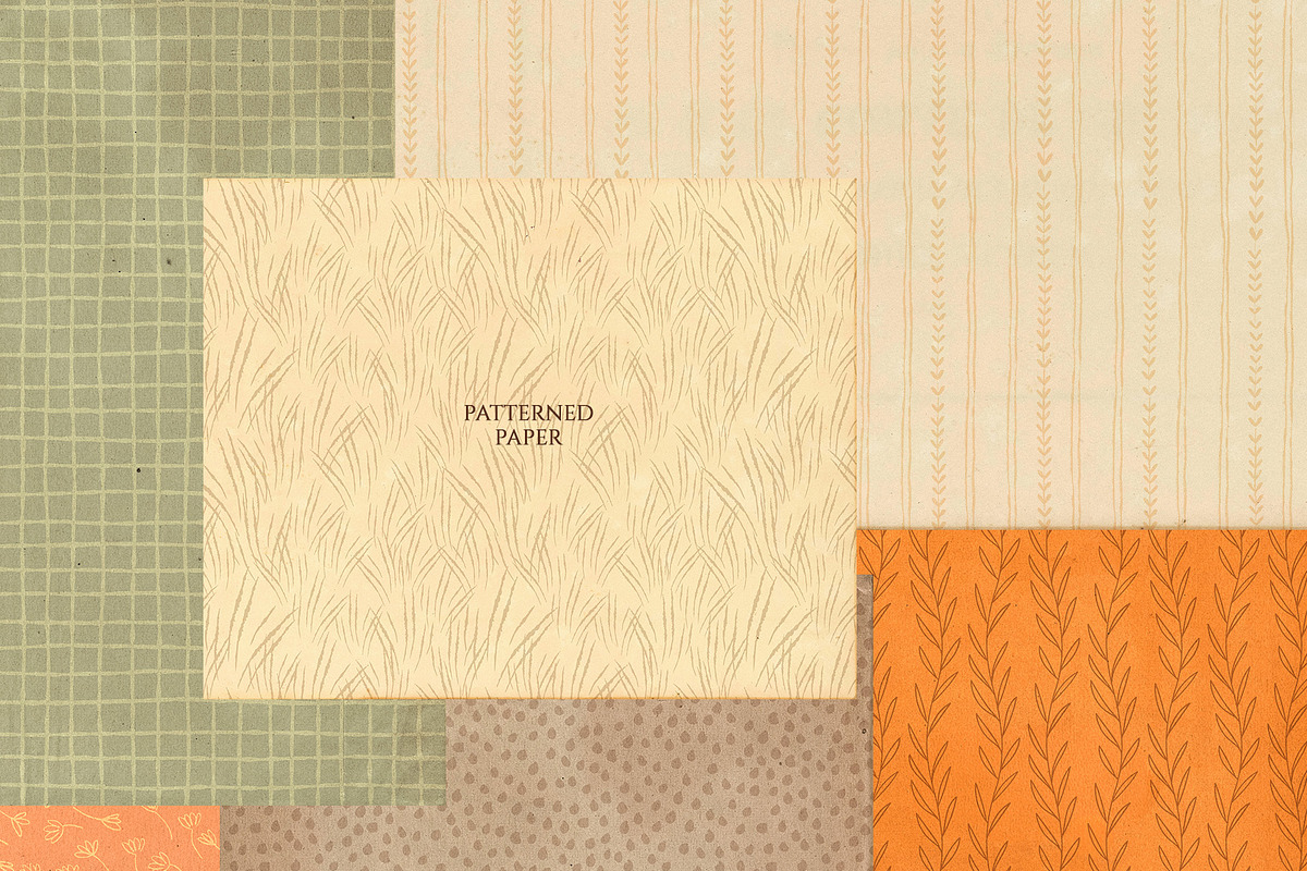 The Archive, Autumn | Vintage Kit, a Texture Graphic by GVGraphics (Photo 13 of 16)