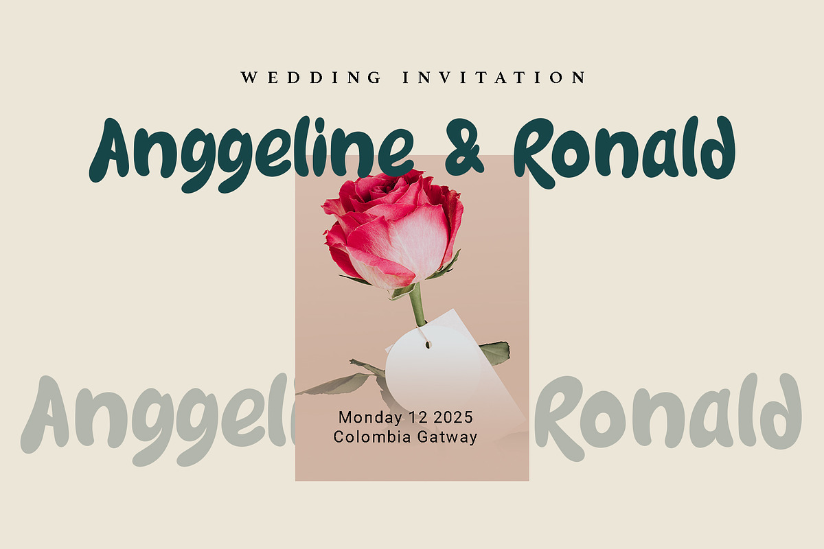 Bogobit - Handwritten Bubble Font, a Handwritten Font by RHD Creative Studio (Photo 5 of 9)