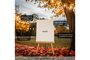 Outdoor Wedding Sign PSD Template, a Product Mockup by MockupWizard (Thumbnail 2 of 5)