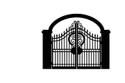 Ornate Iron Gate SVG Bundle, an Illustration by Designs_River (Thumbnail 13 of 31)