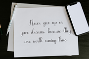 Amellia Carlotte, a Handwritten Font by FreshTypeINK (Thumbnail 5 of 8)