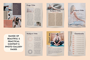 Workbook ebook Canva template Sunset, a Templates & Theme by Monarch 21 Design (Thumbnail 4 of 8)