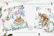 Christmas Watercolor Woodland Story, an Animal Illustration by Catherine Wheel (Thumbnail 16 of 29)