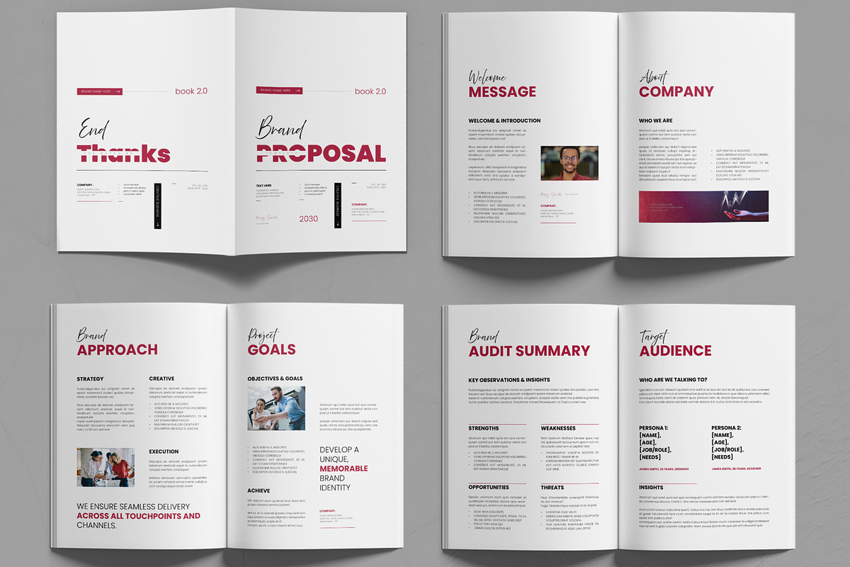 Modern Business Brand Proposal, a Brochure Template by MightyDesign (Photo 2 of 6)