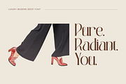 Luxury Logo Font - Bageki, a Serif Font by Nirmana Visual (Thumbnail 4 of 9)