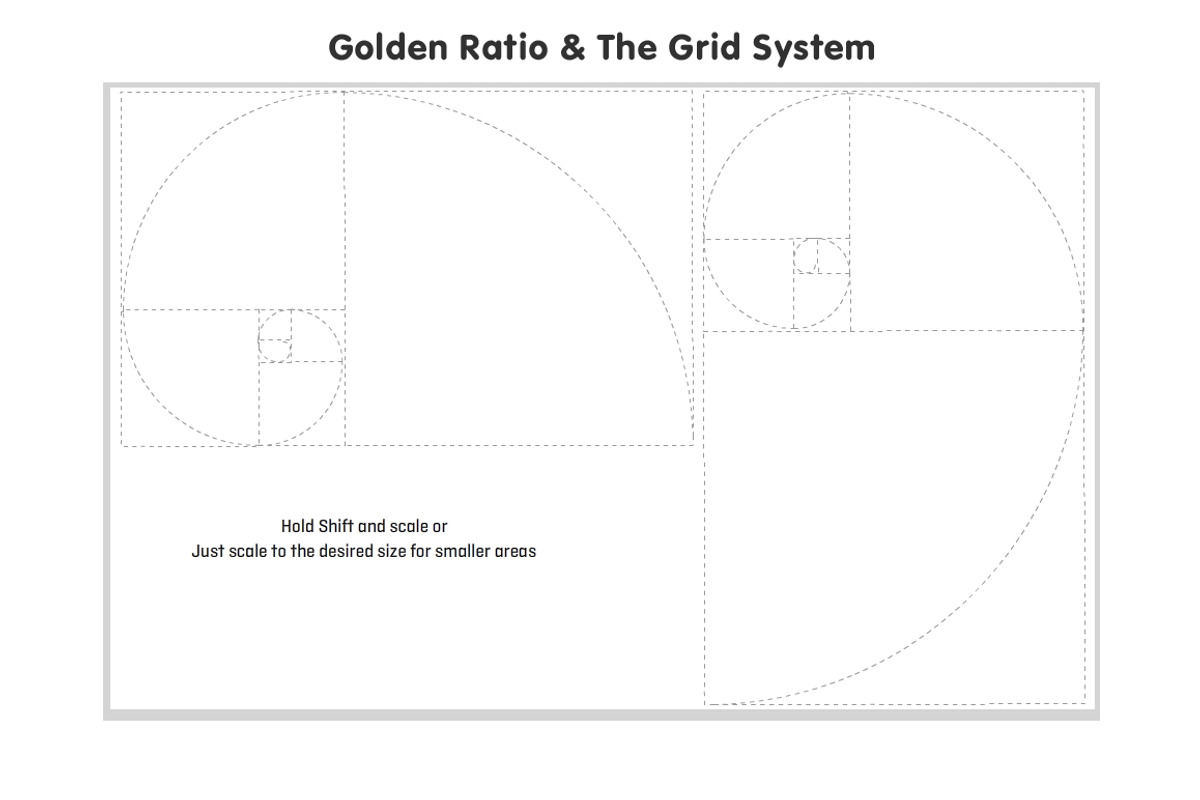Golden Ratio & the Grid System, a Shape Add-On by Simplex Opera (Photo 2 of 4)