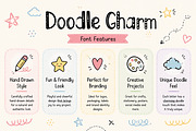 Doodle Charm – Handwritten Font, a Handwritten Font by Wow Magic (Thumbnail 5 of 5)