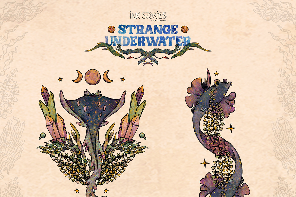 Strange Underwater, an Animal Illustration by Ink Stories (Photo 8 of 20)