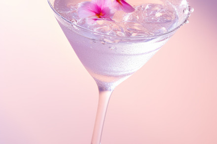 Alcohol cocktail drink in cocktail glass on pink background, a Food & Drink Photo by Natalia Klenova's Shop