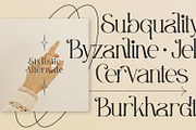 Misslena, a Serif Font by din-studio.com (Thumbnail 5 of 10)