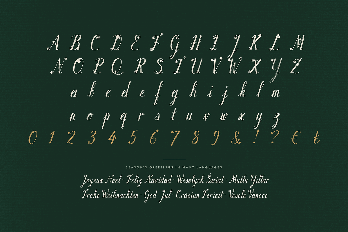 Moonlure – Textured Brush Script, a Handwritten Font by Lilithcollageart (Photo 12 of 15)