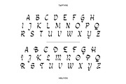 Amynova - Script Sans Serif Display, a Slab Serif Font by Vesvocrea (Thumbnail 5 of 10)